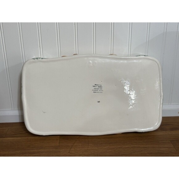 Vintage Antique Vernon Fantasia Walt Disney Mushroom Bowl 1940 Dish Planter Tray - Picture 11 of 14